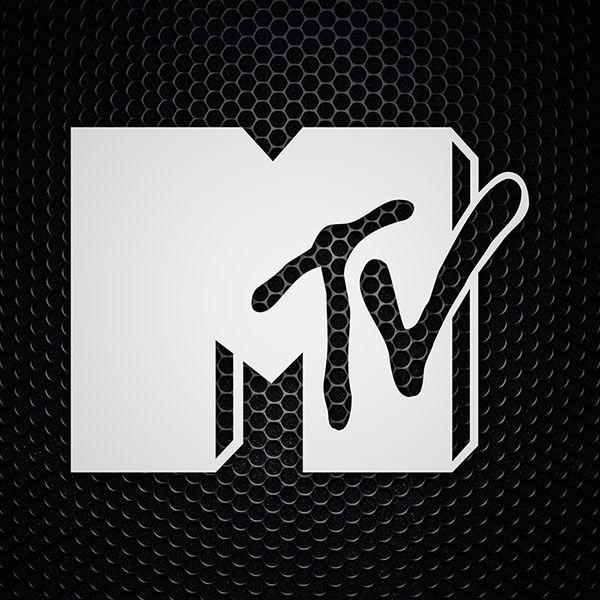 MTV Logo - Sticker MTV Logo | MuralDecal.com