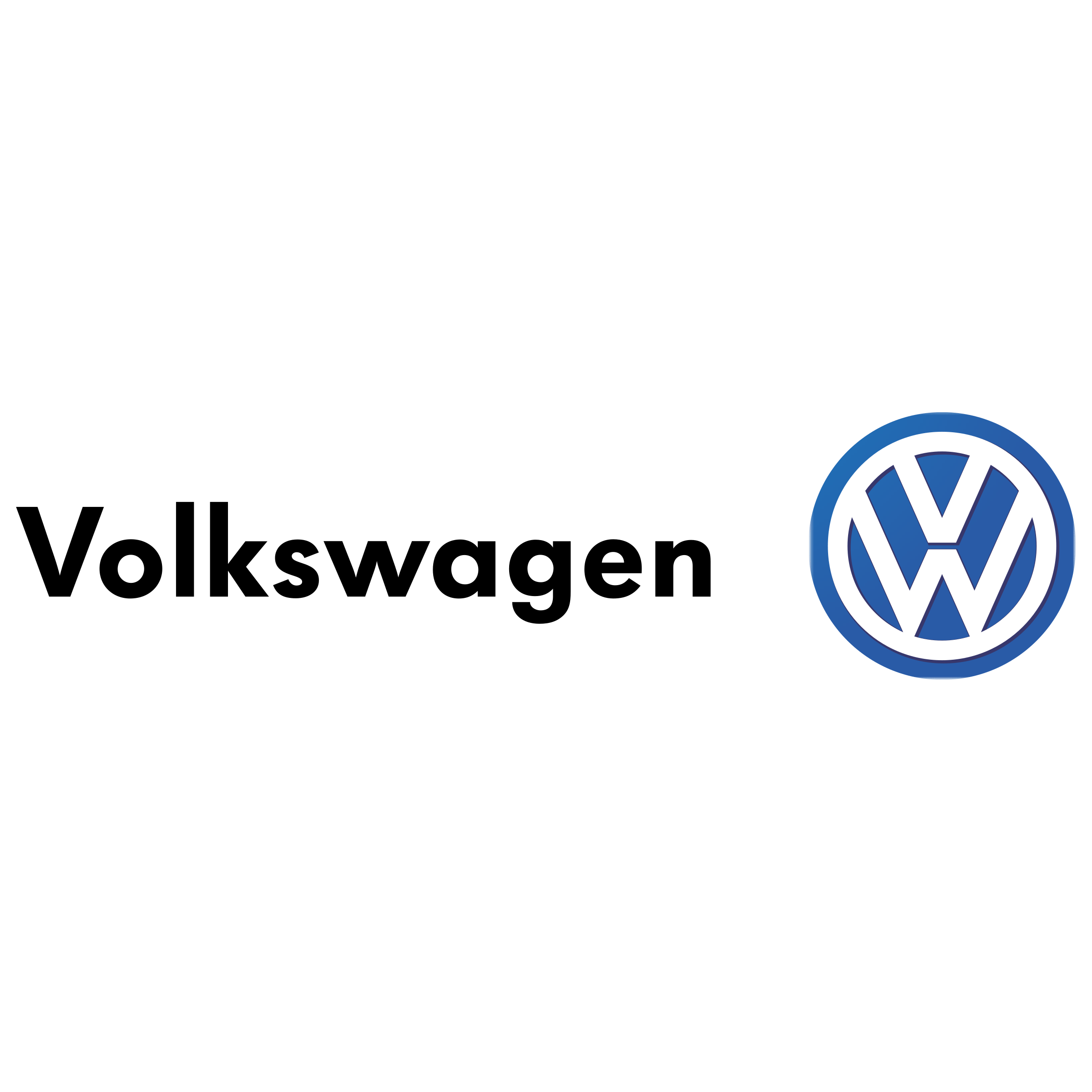Volkswagen Logo - Volkswagen Logo PNG Transparent & SVG Vector - Freebie Supply