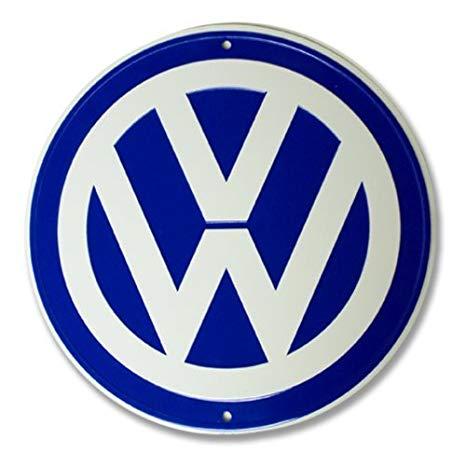 Volkswagen Logo - VW Logo Garage Sign by VW: Amazon.co.uk: Car & Motorbike