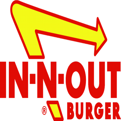 In N Out Logo - In N Out Burger Logo (Transparent)