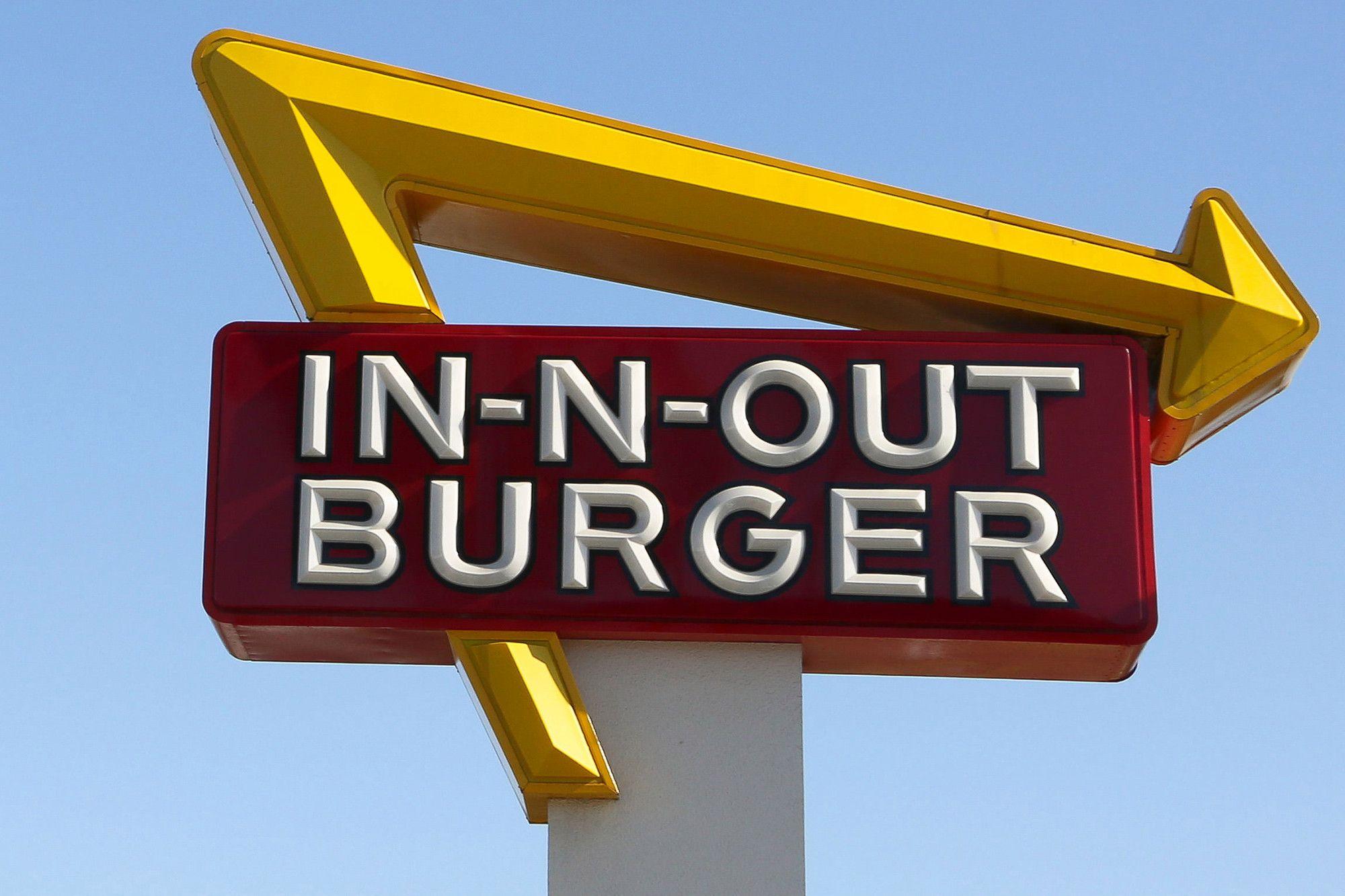 In N Out Logo - In N Out Adds First New Item To Menu In More Than A Decade
