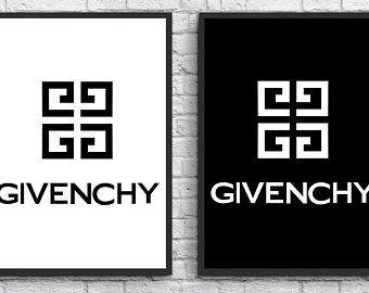 Givenchy Logo - Givenchy logo | Etsy
