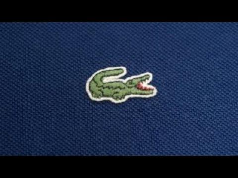 Lacoste Logo - Lacoste swaps famous croc logo for endangered species - YouTube