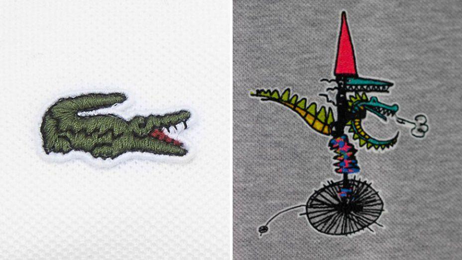 Lacoste Logo - Lacoste's New Crocodile Logo by Jean-Paul Goude | Hollywood Reporter