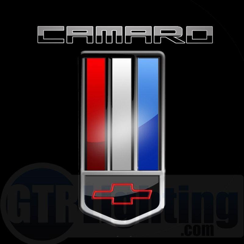 Camaro Logo - GTR Lighting LED Logo Projectors, Chevy Camaro Logo, #52