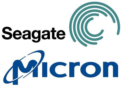 Micron Logo - Micron and Seagate Announce Strategic Partnership | StorageReview ...