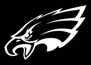 Eagles Logo - PHILADELPHIA EAGLES LOGO CAR DECAL VINYL STICKER WHITE 3 SIZES | eBay