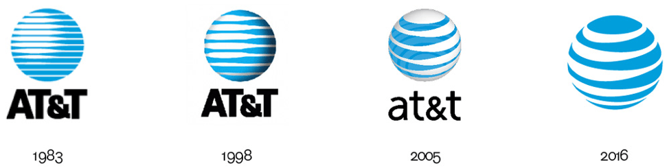 AT&T Logo - Logo Evolution: When, Why and How You Should Update Your Logo