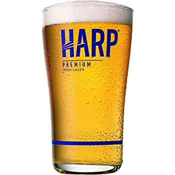 Harp Beer Logo - Amazon.com. Harp Premium Irish Lager Midland Style Beer Glass: Beer