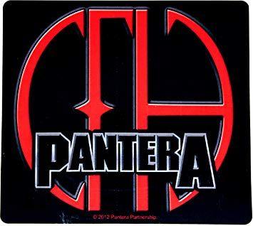 Pantera Logo - Sticker Pantera Cowboys From Hell CFH Album Logo Groove