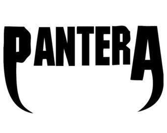 Pantera Logo - PANTERA ROCK BAND LOGO STICKERS ROCK BAND SYMBOL 6