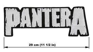 Pantera Logo - PANTERA logo BACK PATCH embroidered NEW