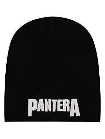 Pantera Logo - Pantera Logo Beanie Black: Clothing