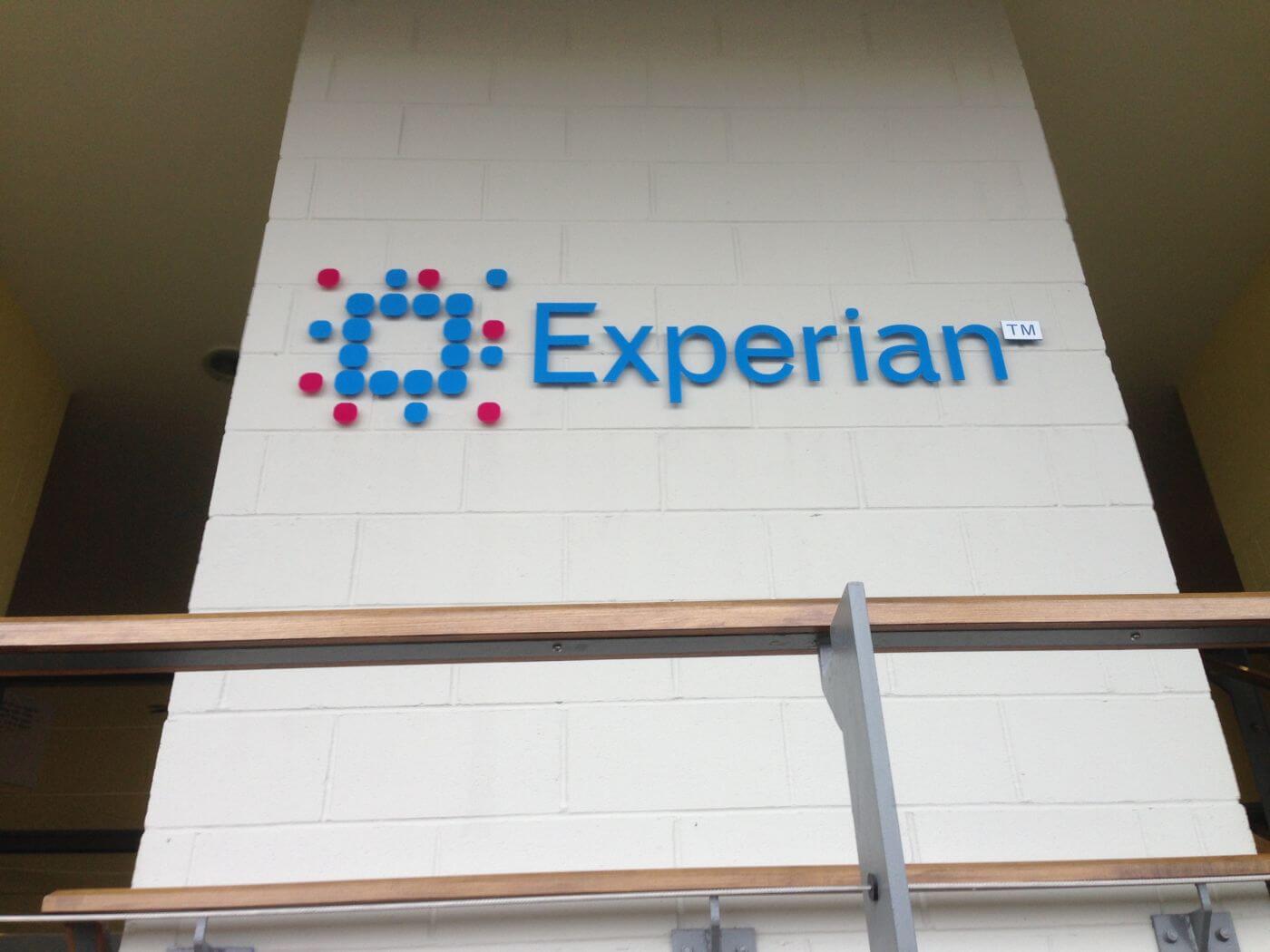 Experian Logo - Experian Logo Signage