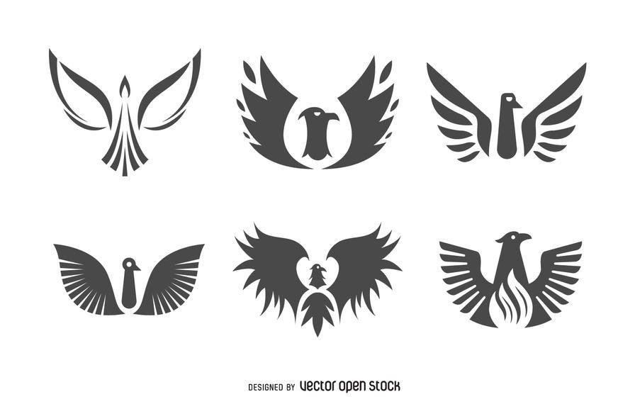 Phoenix Bird Drawing Logo - 13 Phoenix drawing logo for free download on Ayoqq.org