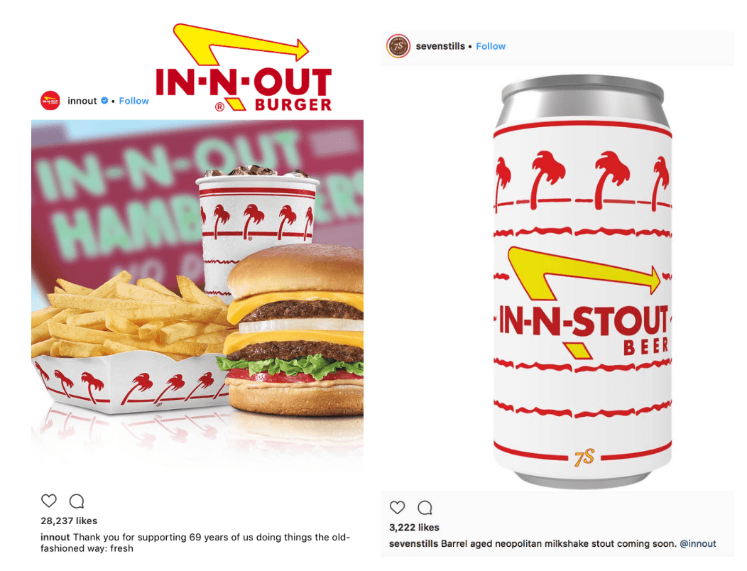 In-N-Out Burger Logo - In-N-Out Burger delivers crafty trademark letter to brewery ...