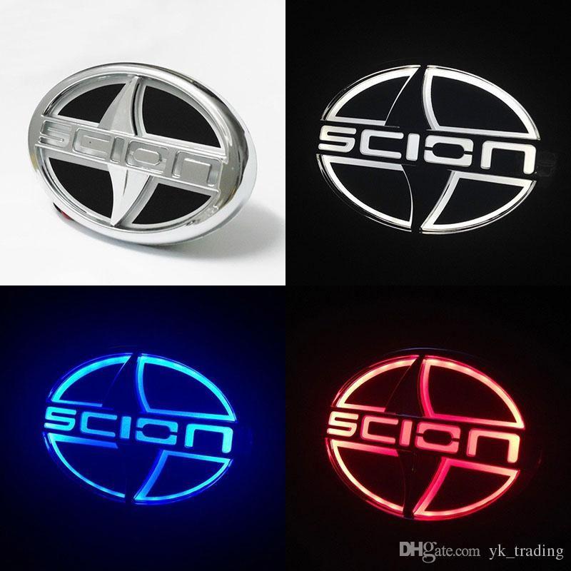 Scion Logo - 2019 Scion 12.5cm X 8.5cm Car 5D Led Logo Badge Light Scion Logo ...