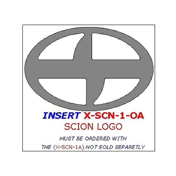 Scion Logo - Remin® X-SCN-1-OA-SA - Aluminum 