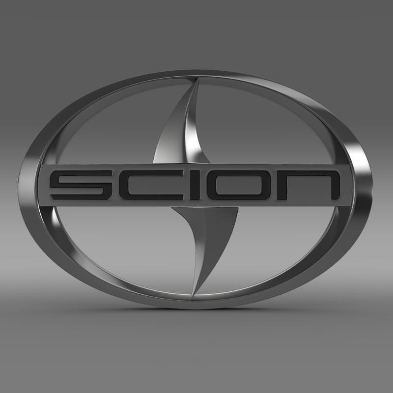 Scion Logo - Scion Logo 3D | CGTrader