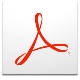 Adobe Logo - geometry Adobe Acrobat's icon a special function?