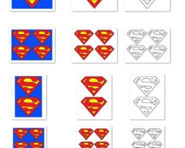 Large Printable Superman Logo - Superman • Free-Printables.com