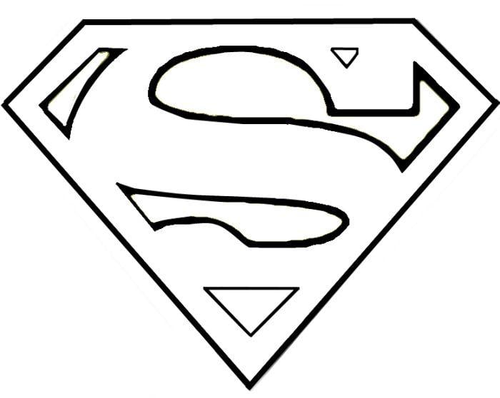 Large Printable Superman Logo - Free Empty Superman Logo, Download Free Clip Art, Free Clip Art