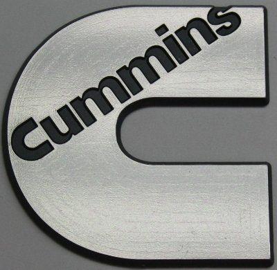 Cummins Logo - Diesel Power Plus Cummins Logo Badge Emblem Set of 2