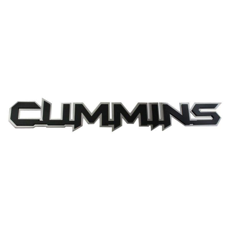 Cummins Logo - Royalty Core® 14706 - Gloss Black Cummins Emblem
