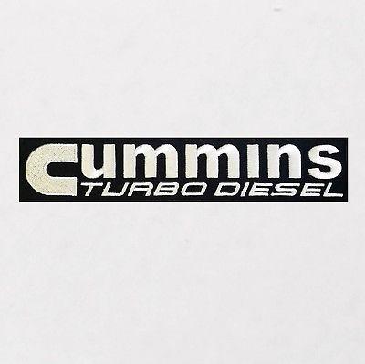 Cummins Logo - CUMMINS LOGO IRON ON PATCH Diesel Turbo Engine $9.99
