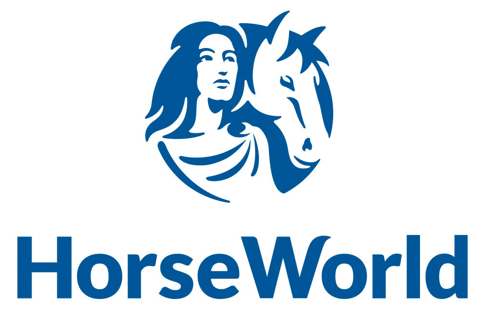 Blue Horse Logo - Brand New: New Logo and Identity for HorseWorld