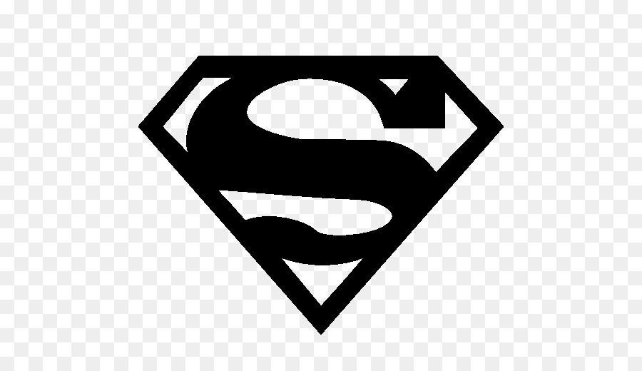 Black and White Supergirl Logo - Superman logo Clark Kent Supergirl - realism of png download - 512 ...