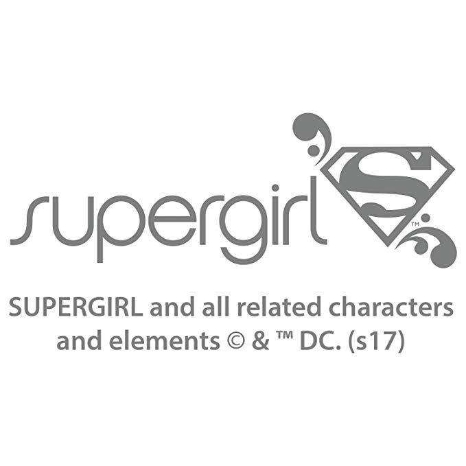 Black and White Supergirl Logo - Amazon.com: DC Comics Supergirl Logo Character Distressed Official ...