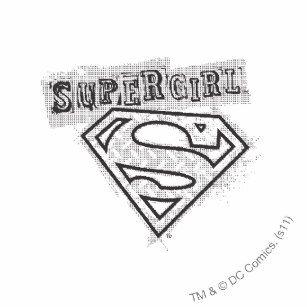 Black and White Supergirl Logo - Supergirl Logo Crafts & Party Supplies | Zazzle.co.uk