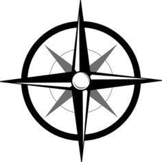 Nautical Compass Logo - Best Compasses image. Compass rose tattoo, Roses, Wind rose