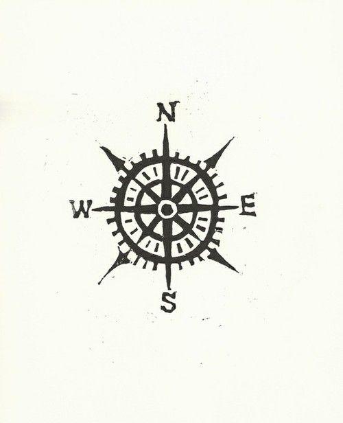 Nautical Compass Logo - calehaugen. Tats. Tattoos, Compass tattoo, Tattoo designs