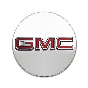 GMC Logo - GMC Acadia Canyon OEM Single Center Cap Chrome W Red GMC
