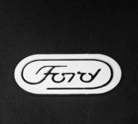 Printable Ford Logo - ford logo 3D Models to Print
