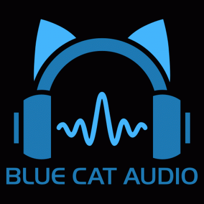 Blue Cat Logo LogoDix