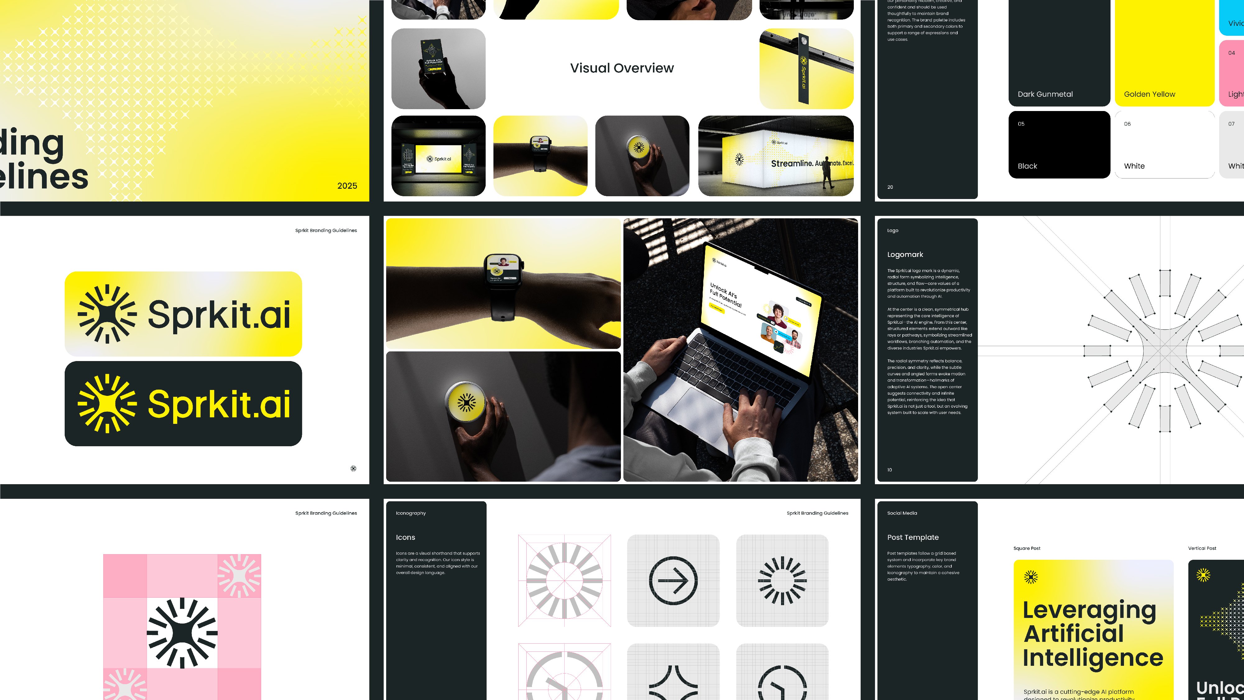 Geometric logo design by Irfan Khatri