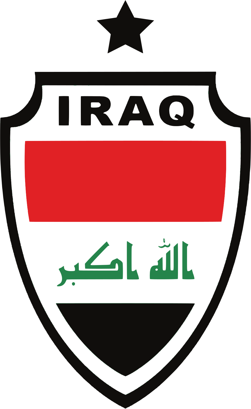 Iraq national football team logo