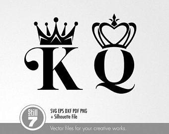 Queen Card Logo - Queen logo | Etsy