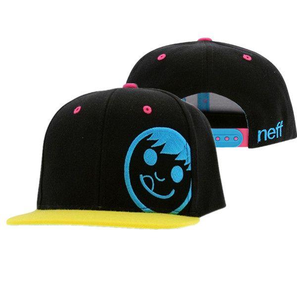 Neff with Hat Logo - NEFF Corpo Mens Snapback Hat - Black Yellow Combo Wholesale [neff-01 ...