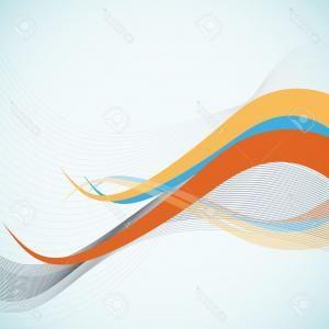 Blue Orange Red Swirl Logo - Blue And Orange Swirl Background Vector