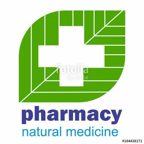 3D Hospital Logo - Pharmacy, Natural, Medicine, Medical, Cross, Health, Healthy ...