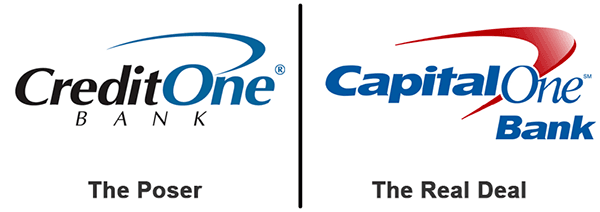 Capital One Credit Card Logo - Is the Credit One credit card a scam? - Credit Warriors