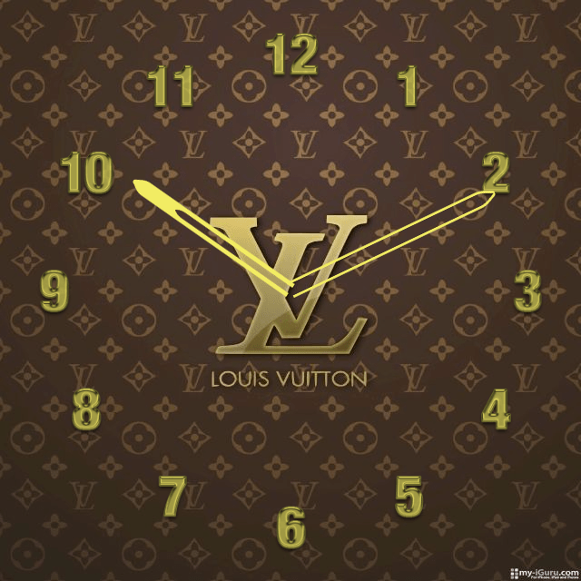 Gold Louis Vuitton Logo - louis vuitton gold & brown for Moto 360 - FaceRepo