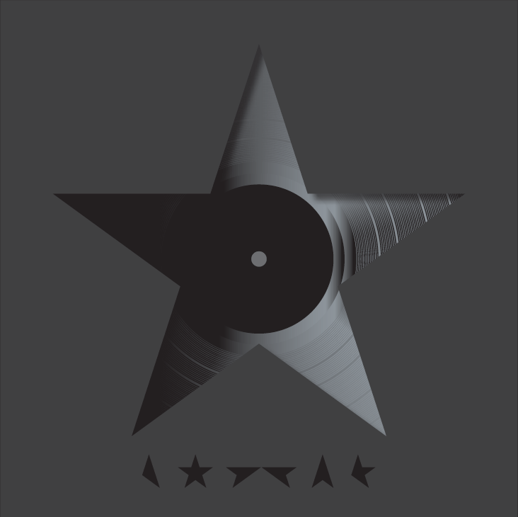 Black Star with Circle around Logo - Designer reveals meaning behind David Bowie's Blackstar cover