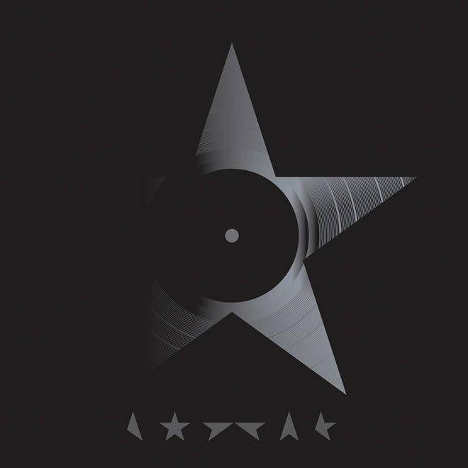 Black Star with Circle around Logo - Blackstar is three: Facts about David Bowie's final album - Radio X