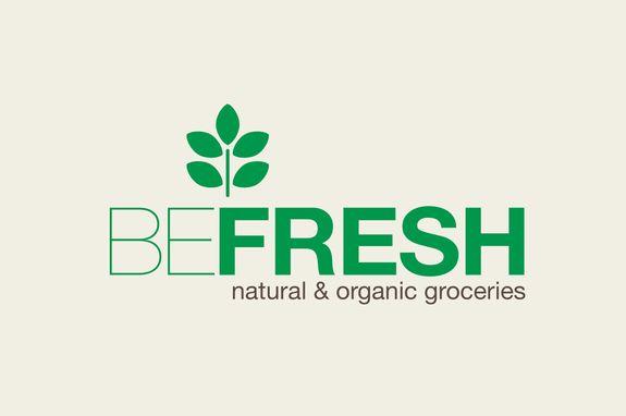 Natural Food Logo - Organic Health Food Logo Template