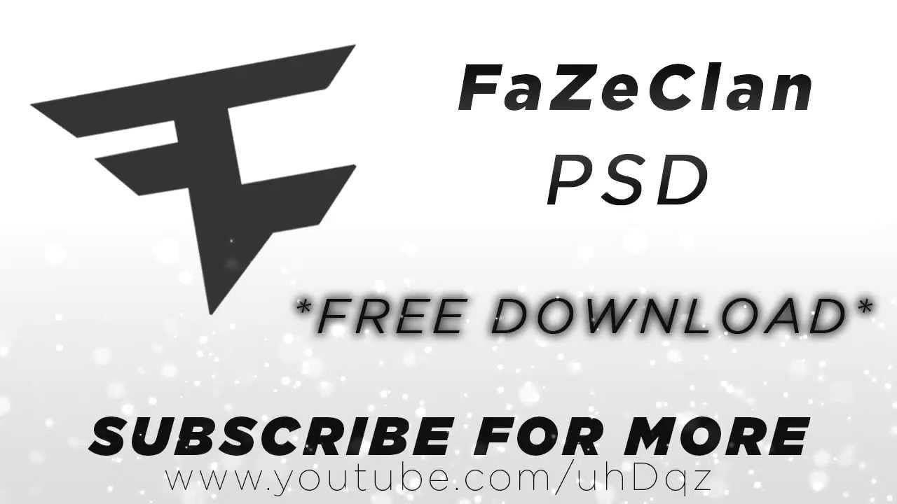 Trickshotting Logo - FaZeClan Logo PSD + Free Download ! v2 - YouTube